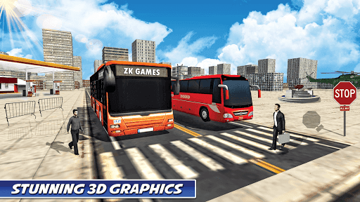 Luxury Bus Coach Driving Game screenshot 4