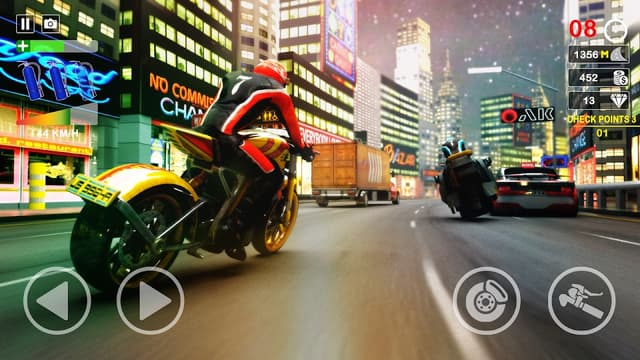 Turbo Racer - Bike Racing screenshot 4