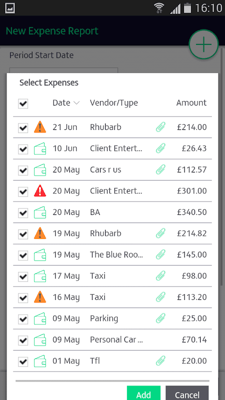Zetadocs Expenses screenshot 4