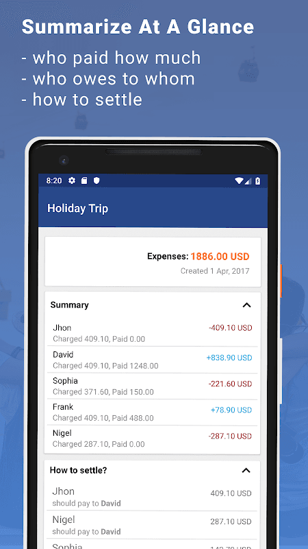 Group Xpense - track & split screenshot 3
