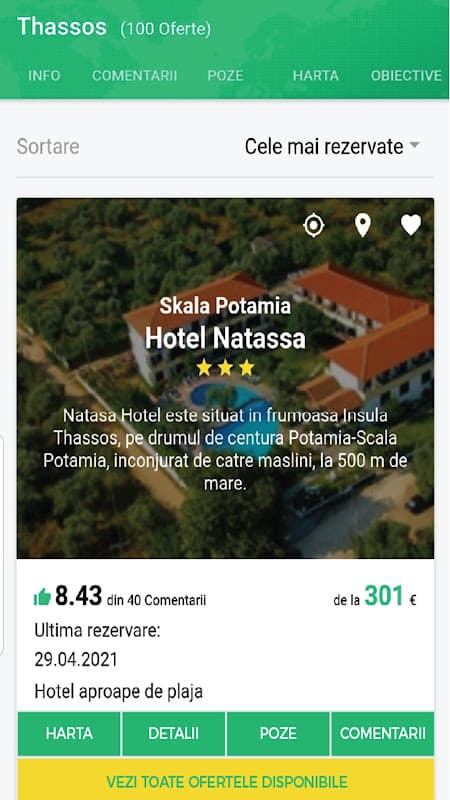 DirectBooking Rezervari online screenshot 2