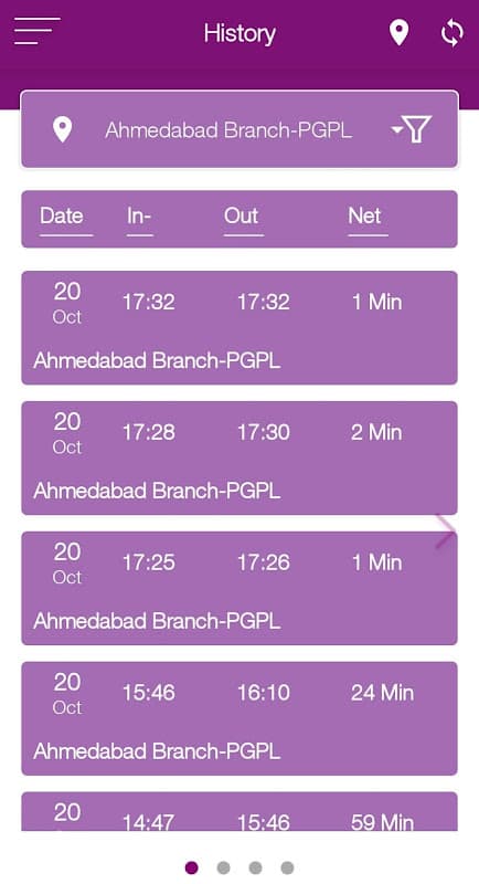 Tenon Attendance screenshot 2