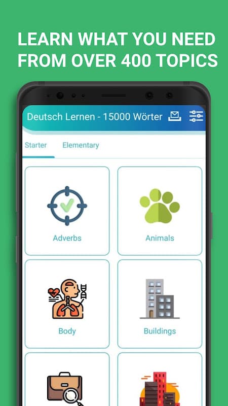 Learn German Vocabulary Online screenshot 5