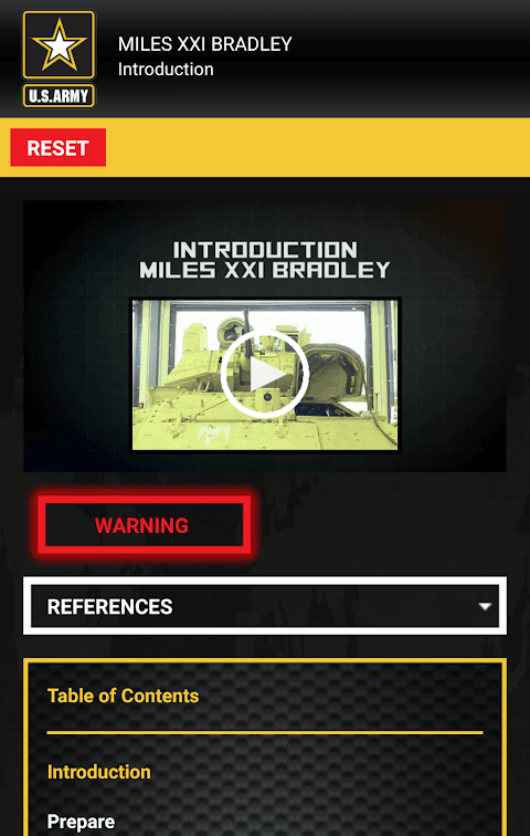 MILES XXI Bradley screenshot 1