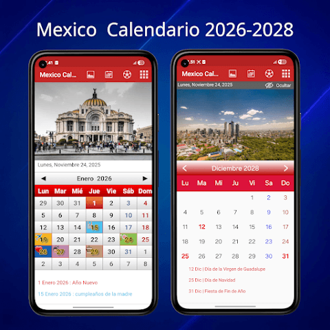 Mexico Calendario 2021 screenshot 1