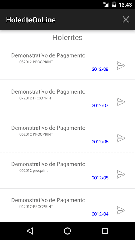 HoleriteOnLine screenshot 4