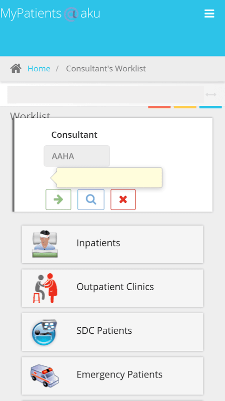 MyPatients@aku screenshot 4