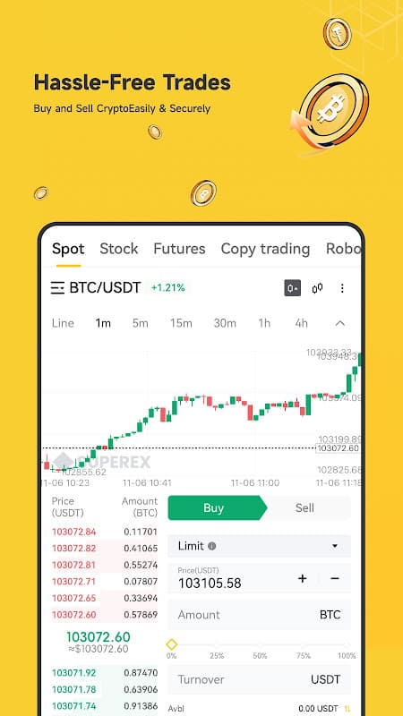 SuperEx: Trade Crypto & BTC screenshot 3