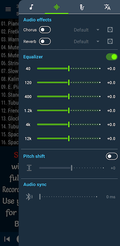 MIDI Clef Karaoke Player screenshot 3