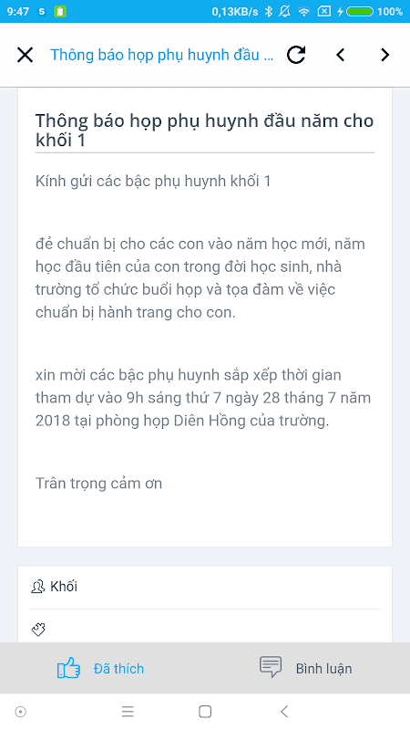 SchoolOnline screenshot 4