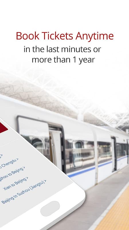 China Train Booking screenshot 2