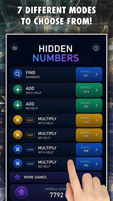 Captura 3 de Números Ocultos: Jogo de Matemática