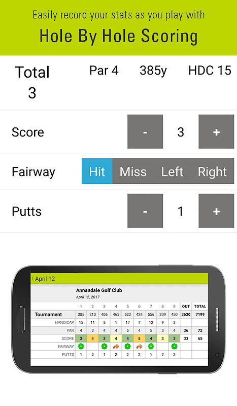 SkyCaddie Mobile Golf GPS screenshot 5