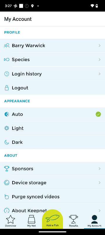 Keepnet Weigh Bay Fishing App screenshot 5
