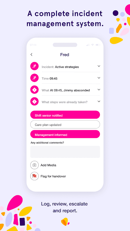 Log my Care screenshot 3