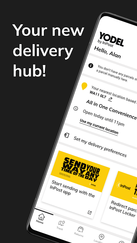 Yodel - Parcel Tracker App UK screenshot 1