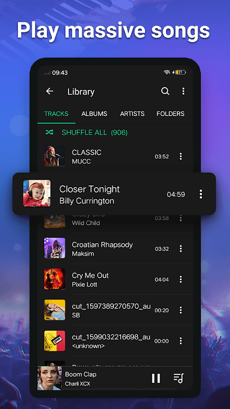 Music player - Audio Player screenshot 1