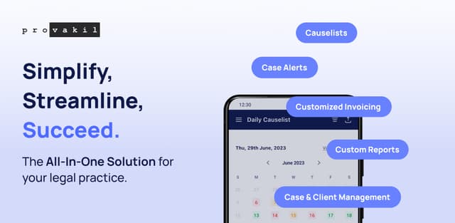Provakil: Manage Law Practice screenshot 1