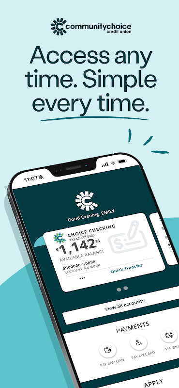 Community Choice e-Banking screenshot 1