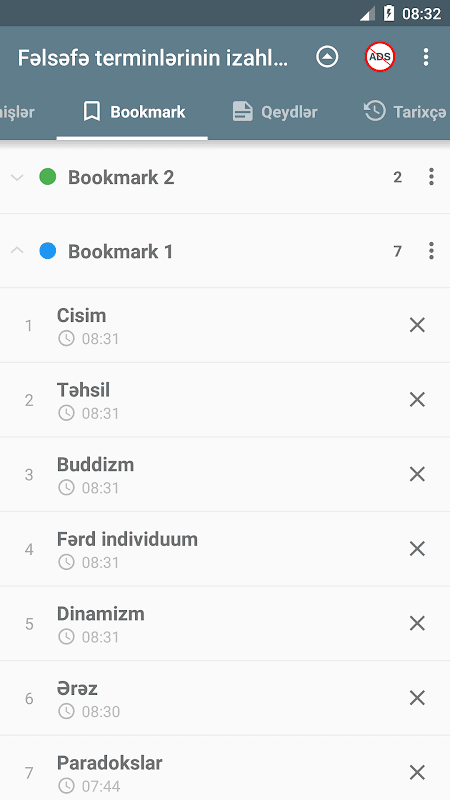 Fəlsəfə terminləri lüğəti screenshot 6