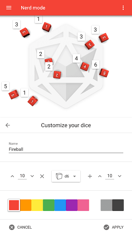 Dice screenshot 2