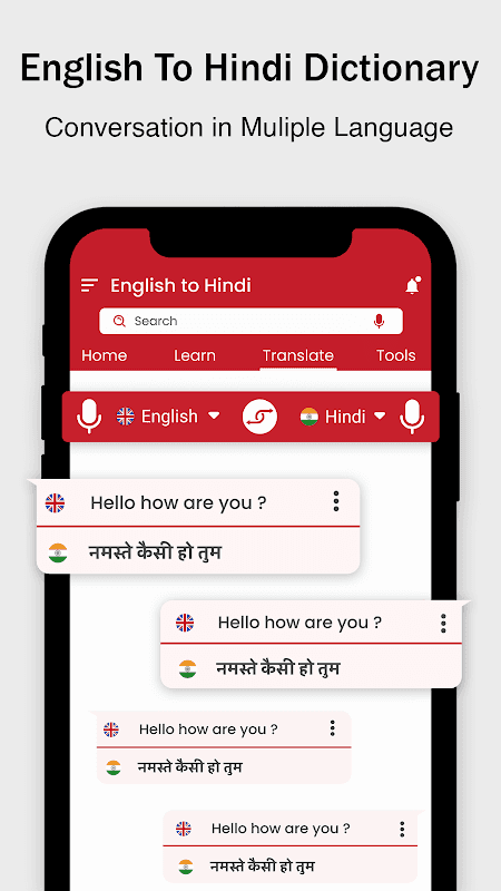 English to Hindi Dictionary & Hindi Translator screenshot 1