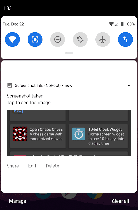 Screenshot Tile [No root] screenshot 4