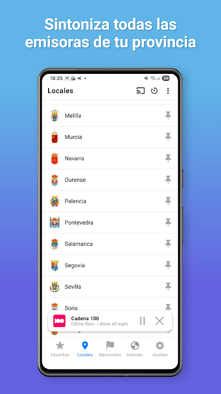 Radio FM España - La mejor radio online gratis screenshot 4