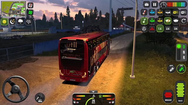 Bus Simulator 3D Real Bus Game screenshot 5