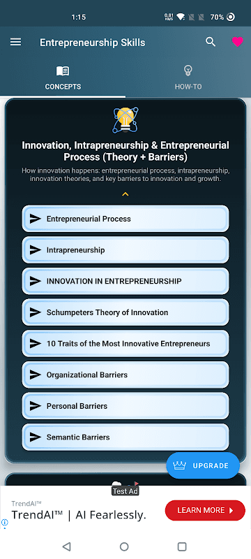 Entrepreneurship Skills screenshot 2