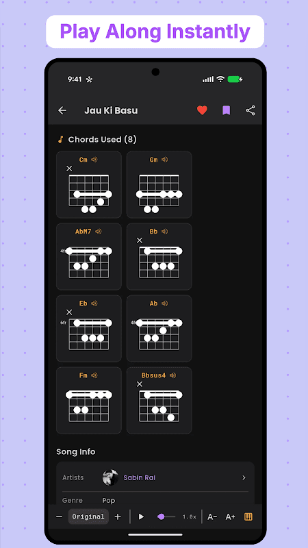 Nepali Songs Lyrics and Chords screenshot 4