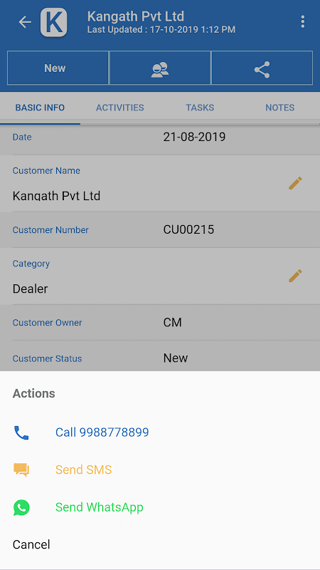Maple CRM screenshot 4