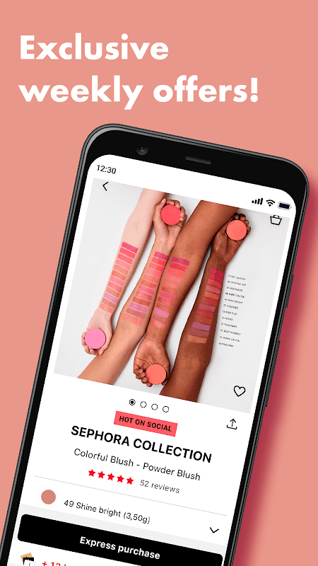 Sephora : shopping beauté, maquillage et parfum screenshot 2