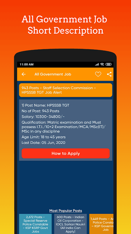 Government job - free job alert (Sarkari exam) screenshot 4