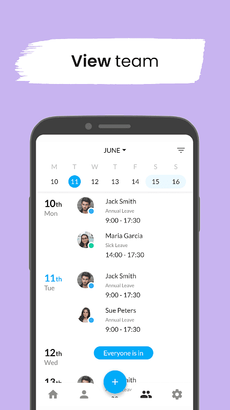 Leave Dates - Staff Planner screenshot 3