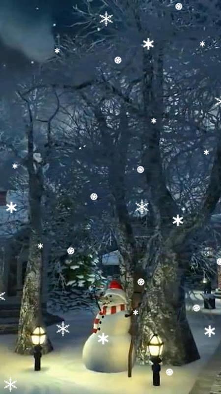 Winter Village Live Wallpaper screenshot 3