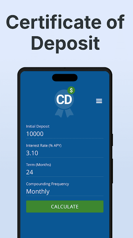 CD Calculator Pro screenshot 1