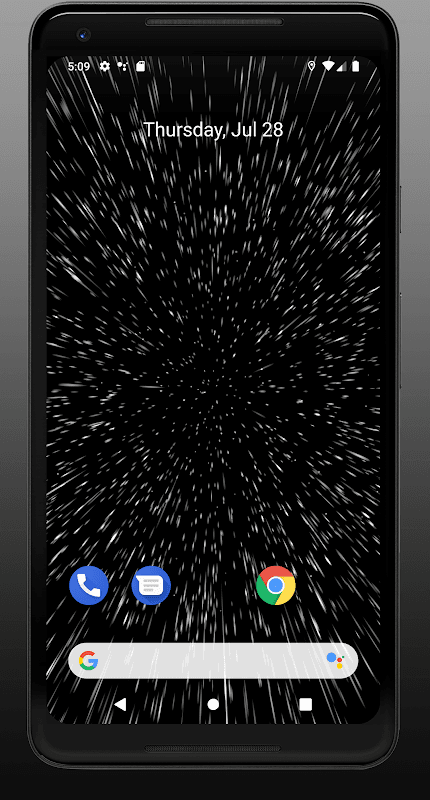 Starfield Live Wallpaper screenshot 2