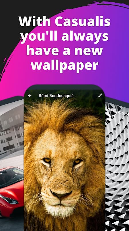 Casualis:Auto wallpaper change screenshot 2
