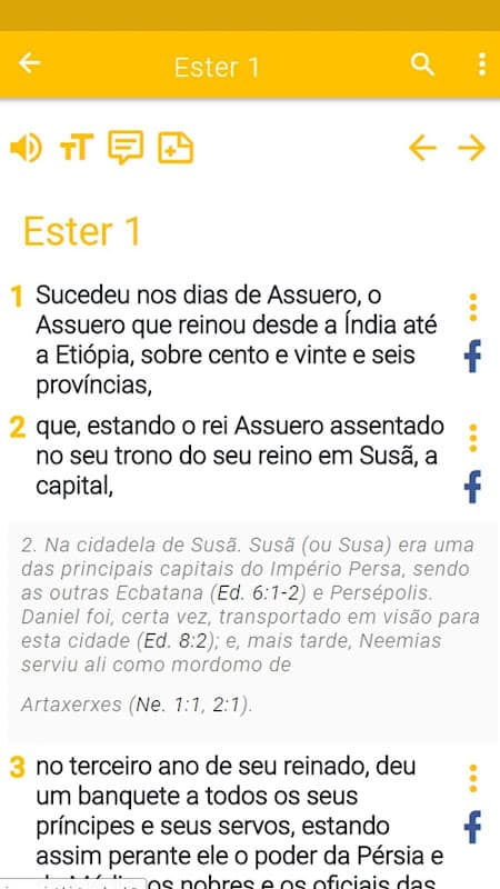 Bíblia de estudos em Portugués screenshot 4