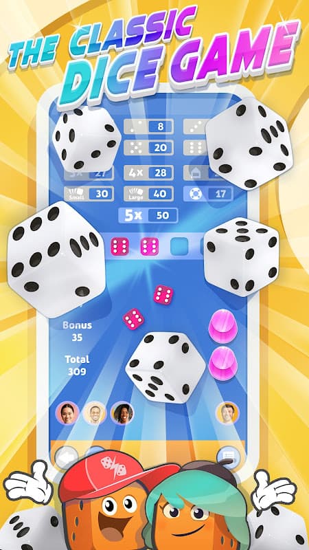 Dice Clubs® Classic Dice Game screenshot 1