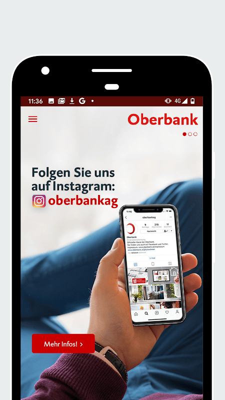 Oberbank screenshot 1