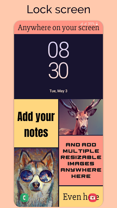 Heynote - Wallpaper Notes screenshot 2