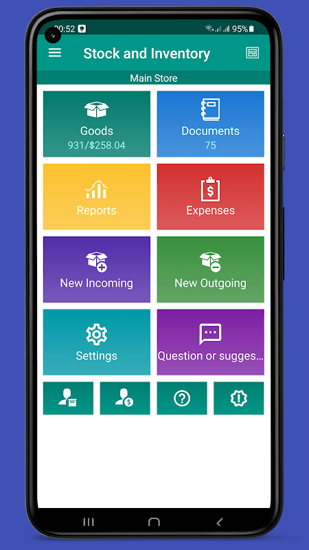Stock and Inventory Simple screenshot 1