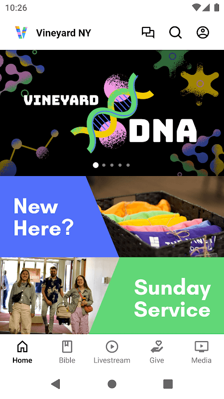 VineyardNY Church screenshot 1
