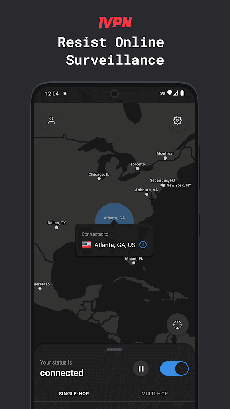 IVPN screenshot 1