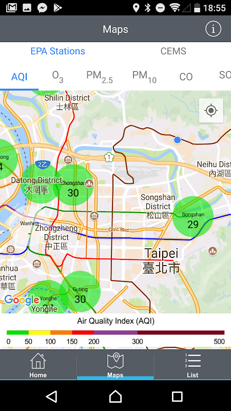 Environmental Info Push App screenshot 5