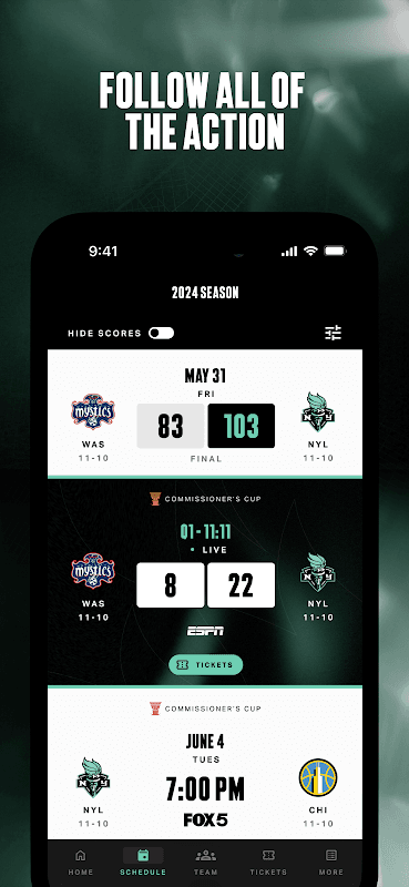New York Liberty screenshot 2