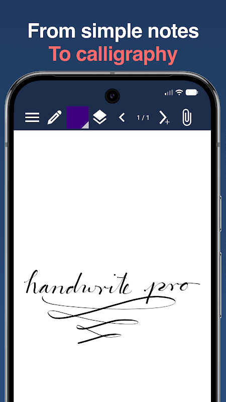 HandWrite Pro Vector Notes screenshot 2