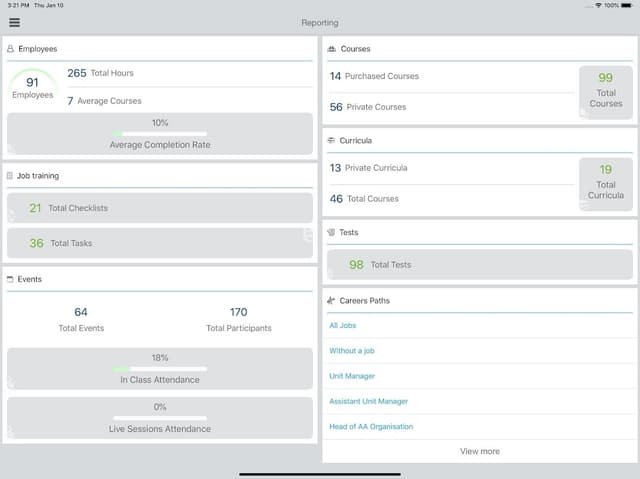 BELFOR University System screenshot 6
